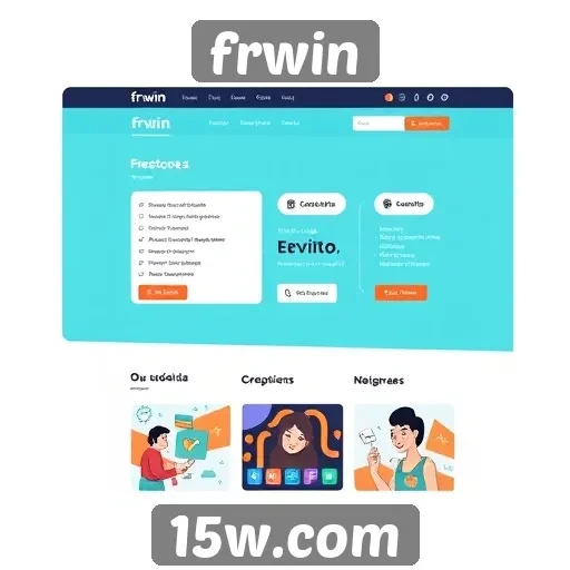 Mudanças na interface do usuário do site frwin