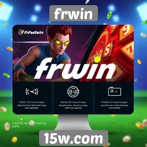 Visão geral das funcionalidades do site frwin