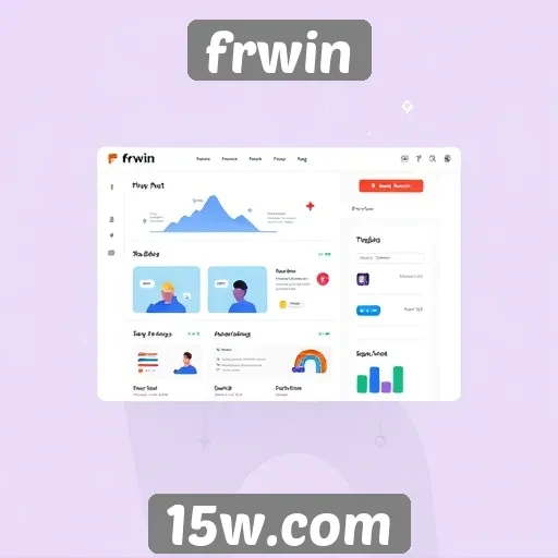 Análise da interface de usuário do site frwin